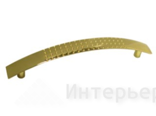 Ручка UN 8703/WP-14-скоба 128мм, золото