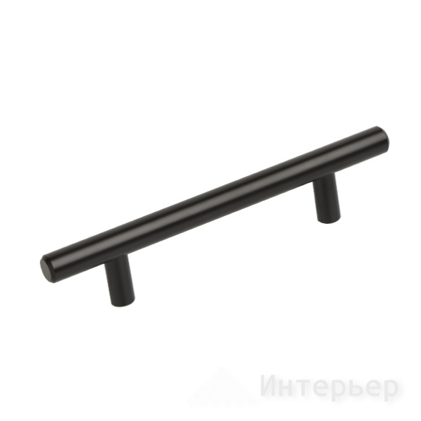 Ручка-рейлинг d=12 mm 096, матовый черный