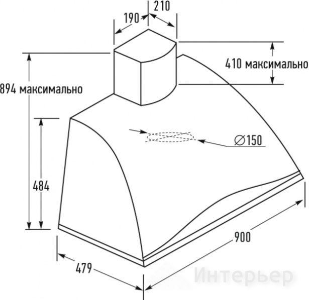 Панель фасадная МДФ AGT 2800х1220х18мм  399 односторонняя матовый студио грей